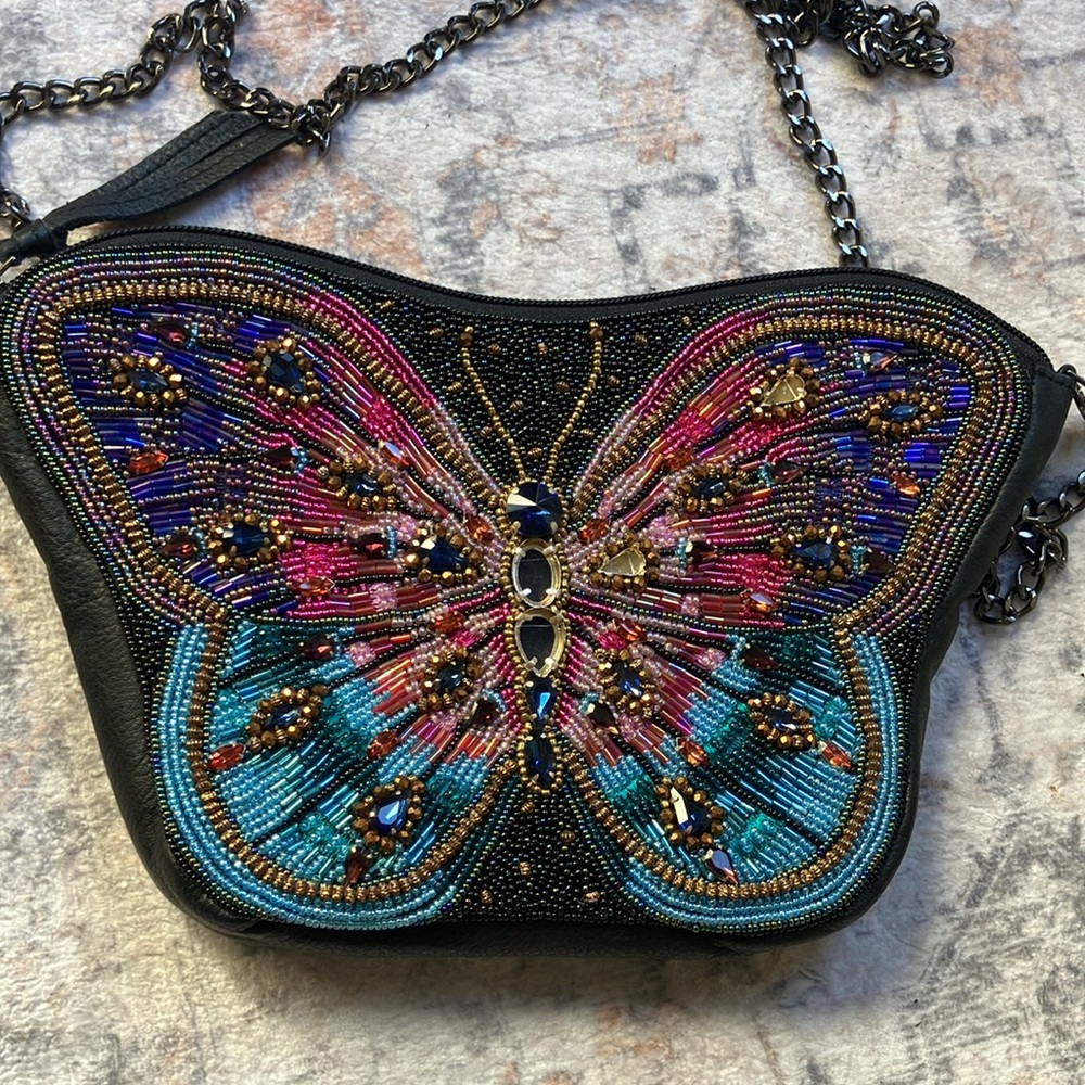 Mary Frances Butterfly Bag Jewels Beaded - Picture 7 of 8